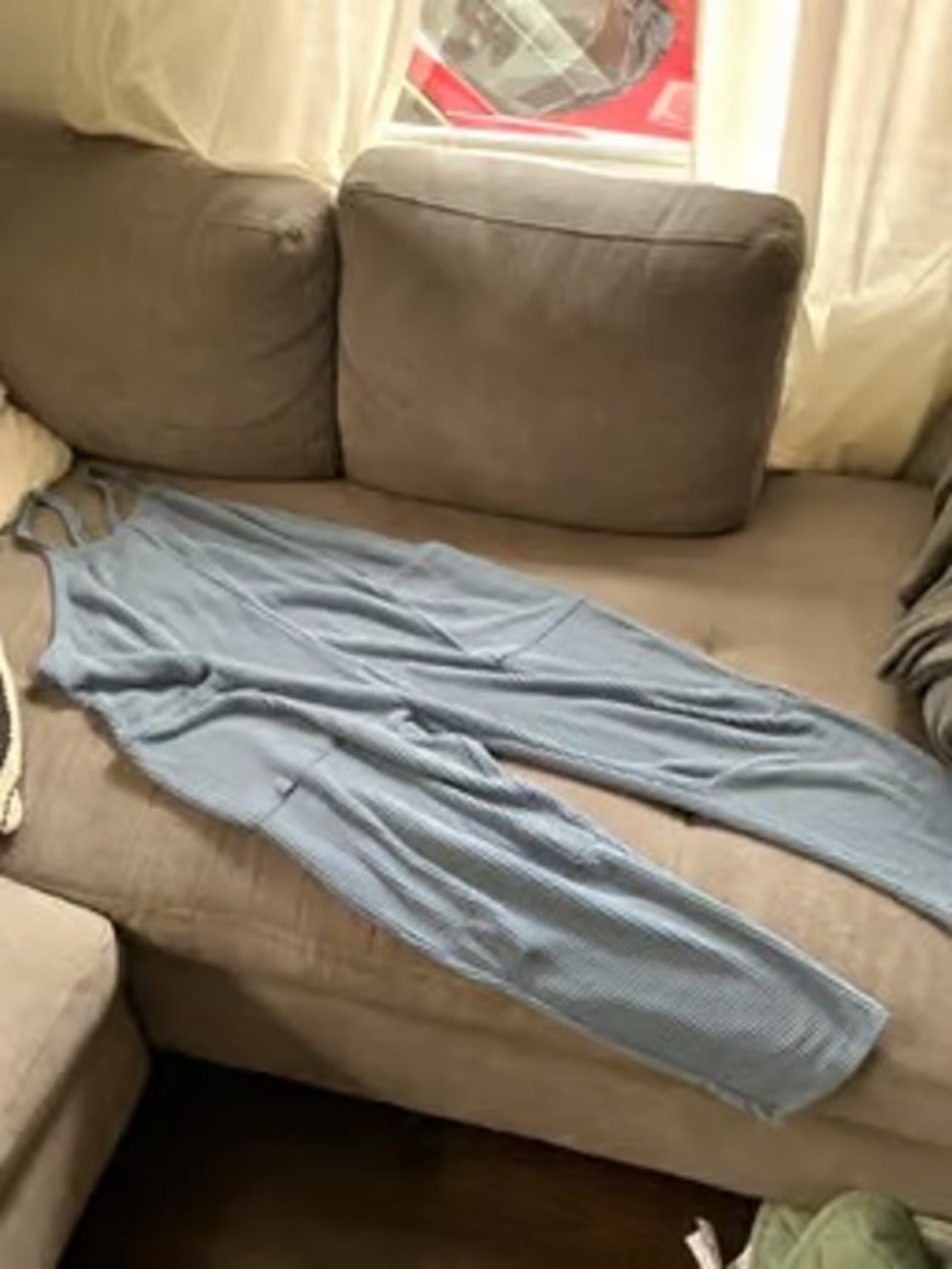 Wasabi + Mint Size Medium M Stretchy overalls from Dry Goods lot6436
